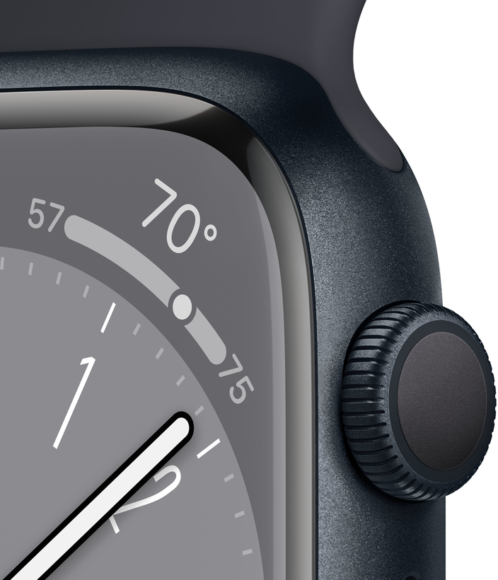 Apple Watch S8 GPS 45mm Alu Midnight