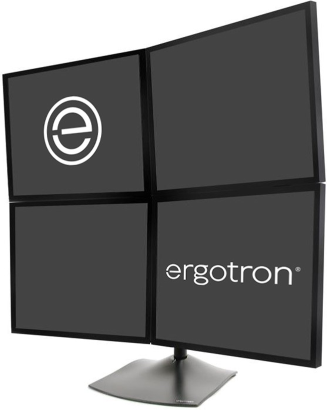 Support Ergotron DS100 4 écrans