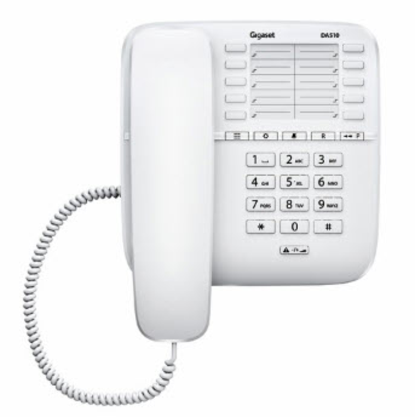 Telefone analógico Gigaset DA510 branco