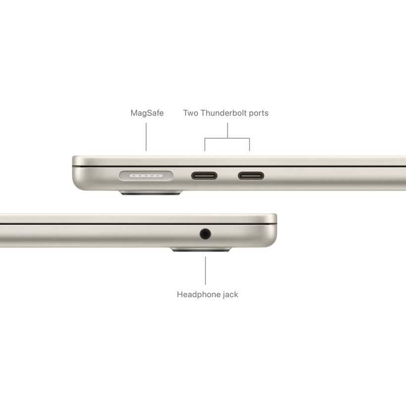 Apple MacBook Air 13 M3 8/256Go lum stel