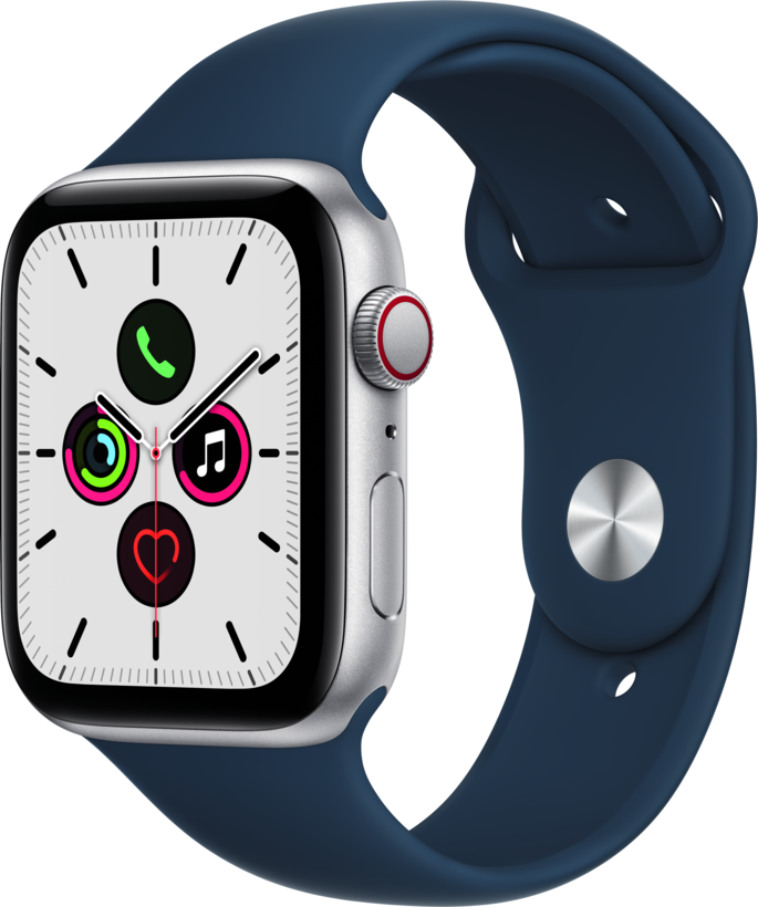 Apple Watch SE GPS+LTE 44mm alu, sreb.