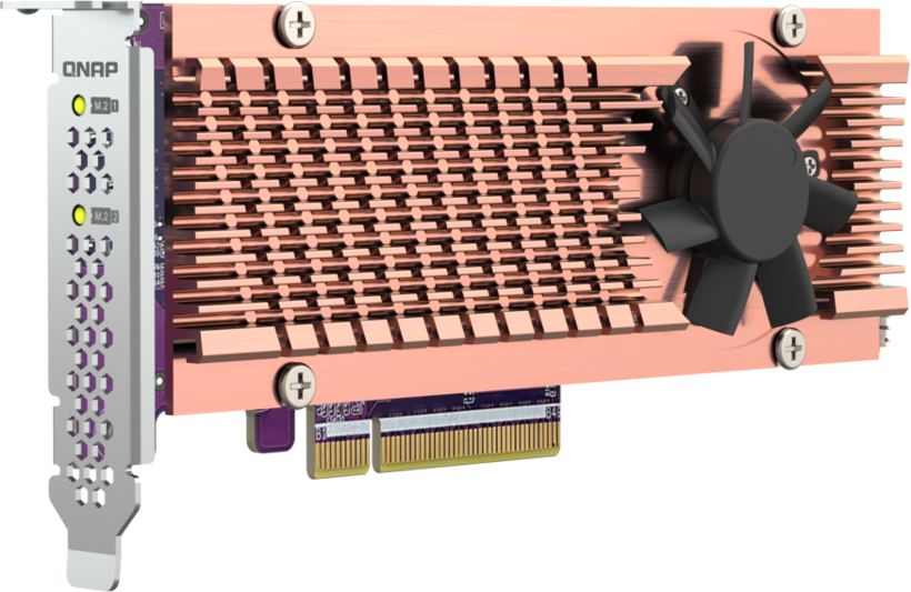 QNAP Karta rozszerzeń Dual M.2 PCIe SSD