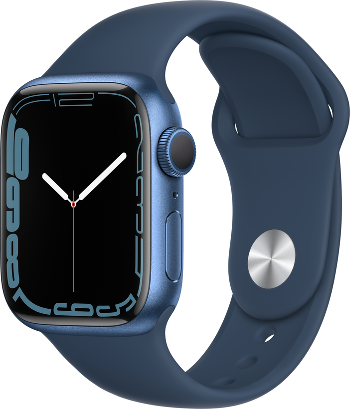 Apple Watch S7 GPS 41 mm alu bleu