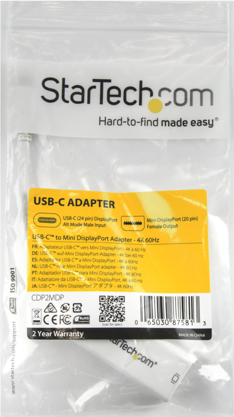 Adapter USB Typ C St-Mini-DisplayPort Bu
