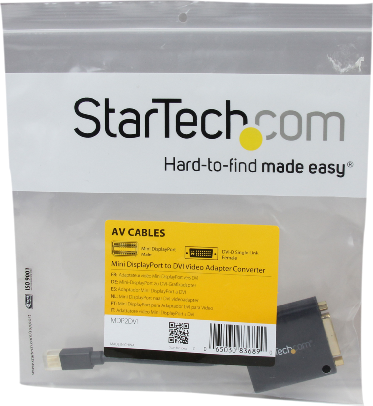 StarTech miniDP - DVI-I adapter