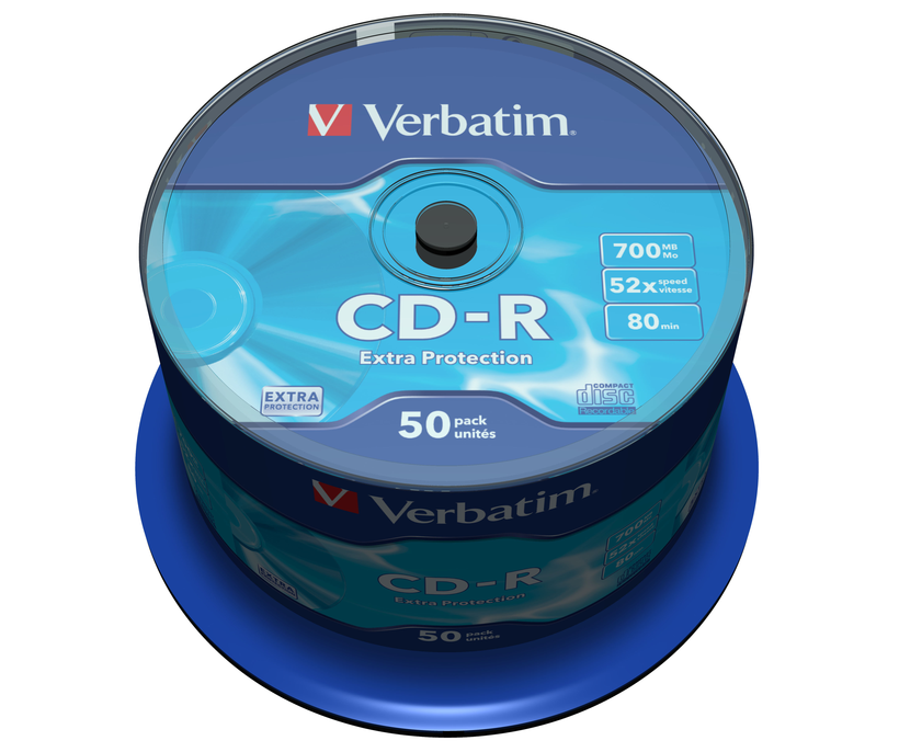 Verbatim Płyty CD-R80 700MB 52x 50 sztuk
