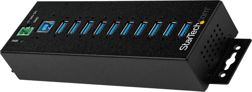 Hub StarTech USB 3.0 průmyslový 10port.