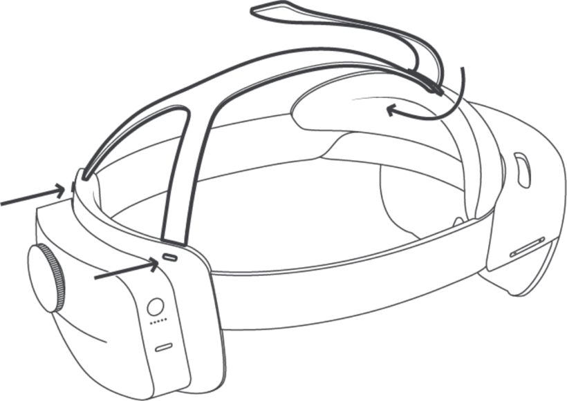 Soporte para cabeza Microsoft HoloLens 2