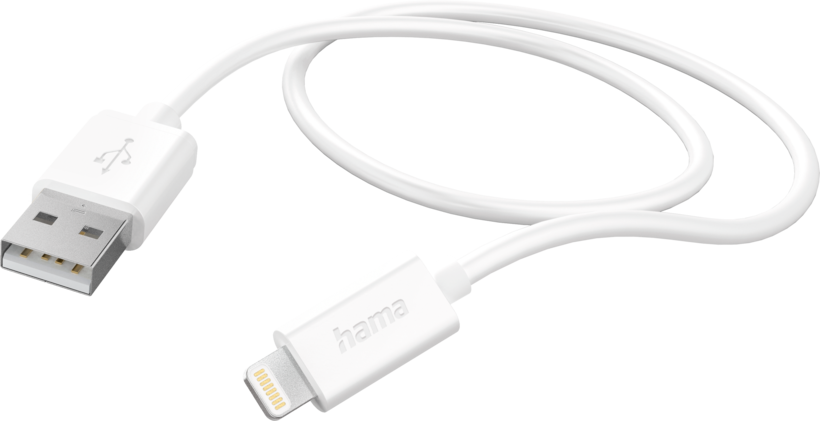 Câble Hama USB-A - Lightning, 1 m