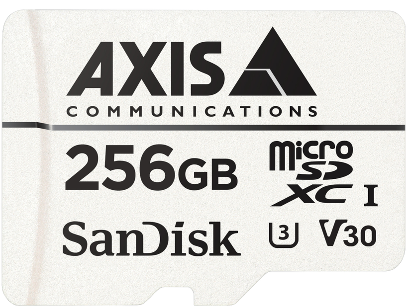 Cartão microSDXC AXIS Surveillance 256GB