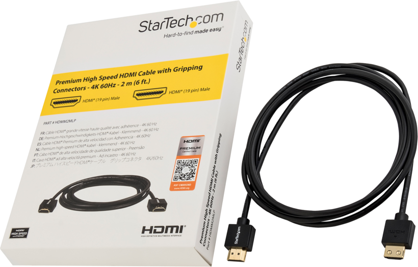 Cable HDMI A/m-m 2m Black