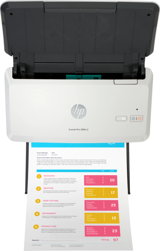 Scanner HP Scanjet Professional 2000 s2