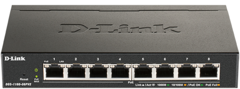 D-Link DGS-1100-08PV2 PoE Switch