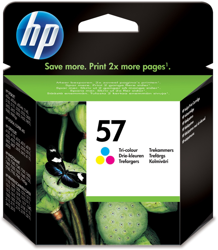 HP 57 tinta háromszínű