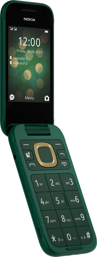 Téléphone à clapet Nokia 2660 Flip vert