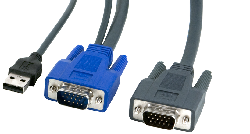 Kabel KVM ARTICONA VGA USB 3m
