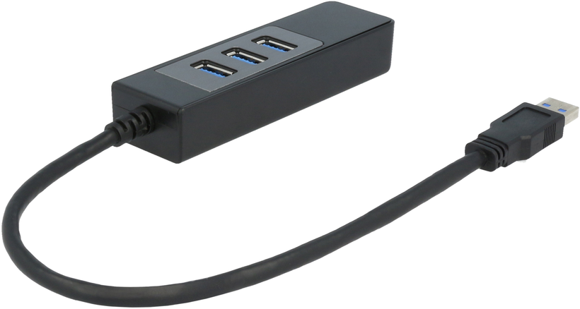 Hub USB 3.0 ARTICONA 3 ports + RJ45