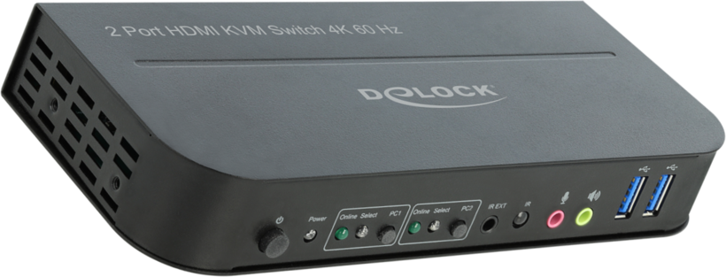 Delock KVM-Switch HDMI 2-Port