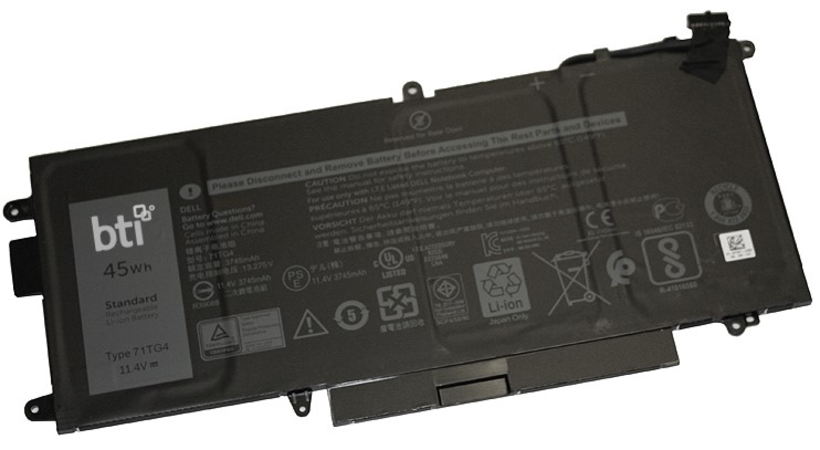 BTI 3-cell Dell 3950mAh Battery