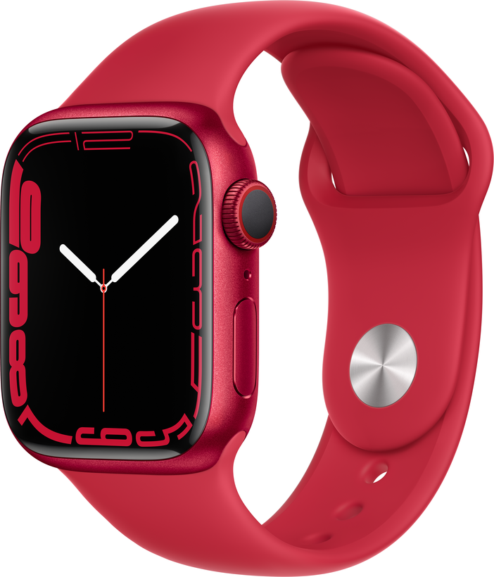 Apple Watch S7 GPS+LTE 41 mm alum. RED