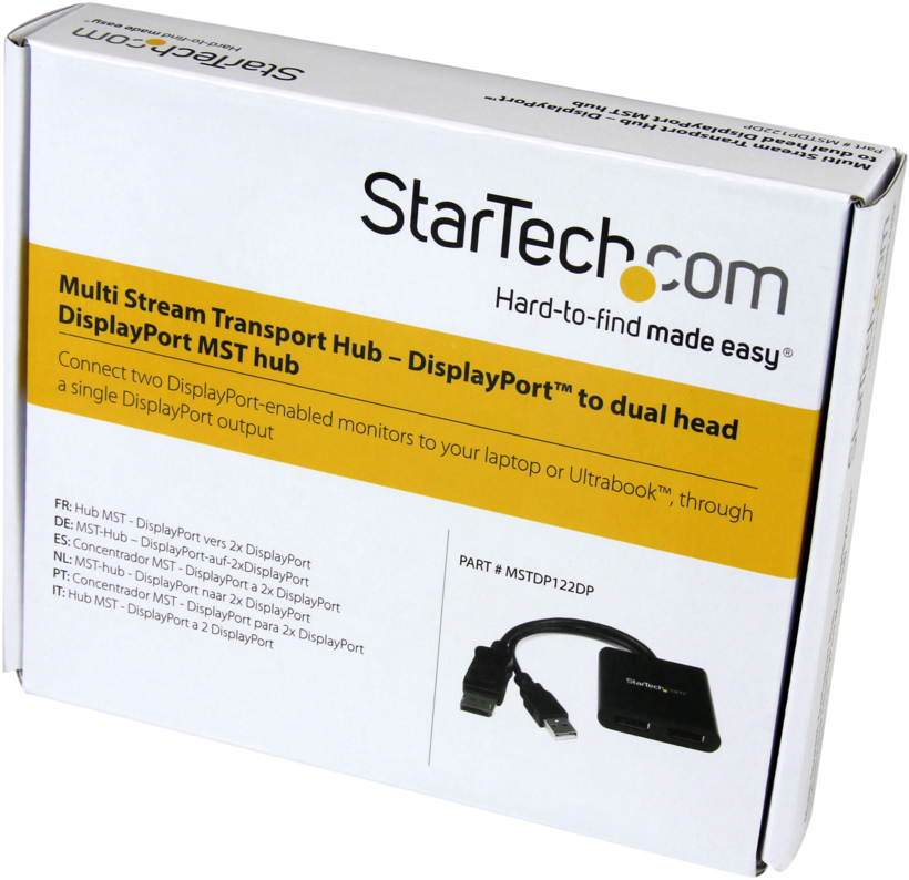 DisplayPort - 2xDP MST-Hub StarTech