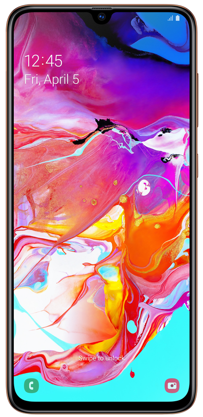 Samsung Galaxy A70 128 GB Koralle