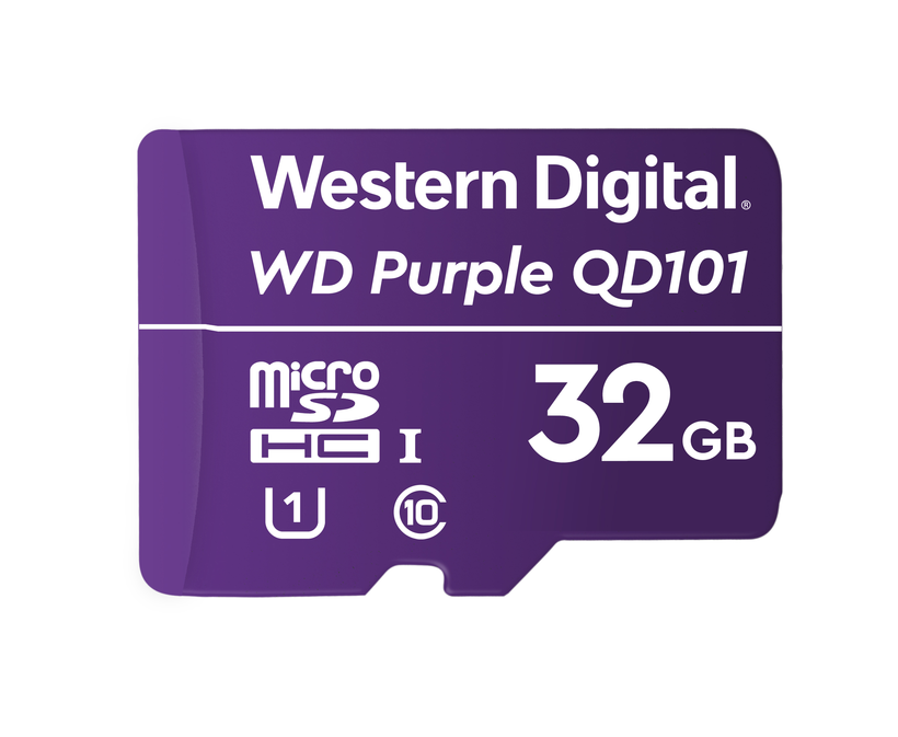 MicroSDHC WD Purple SC QD101 32 GB