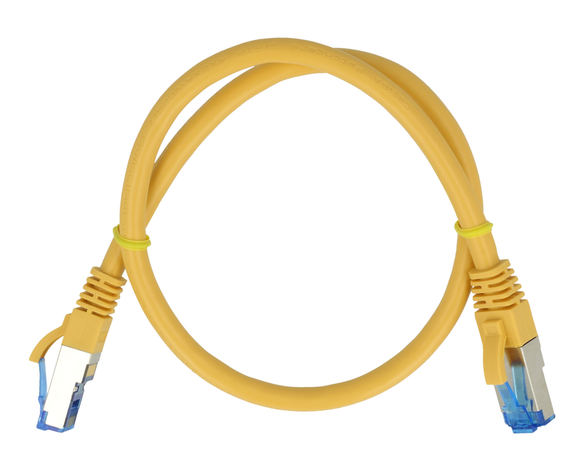 Patch Cable Cat.6A Superflex 7.5m Yellow