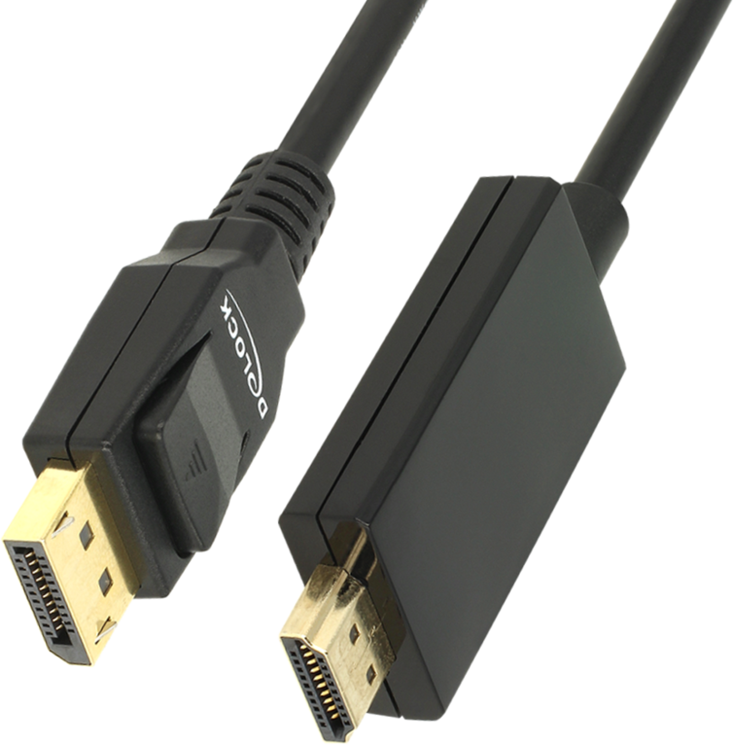 Delock DisplayPort - HDMI Cable 1m