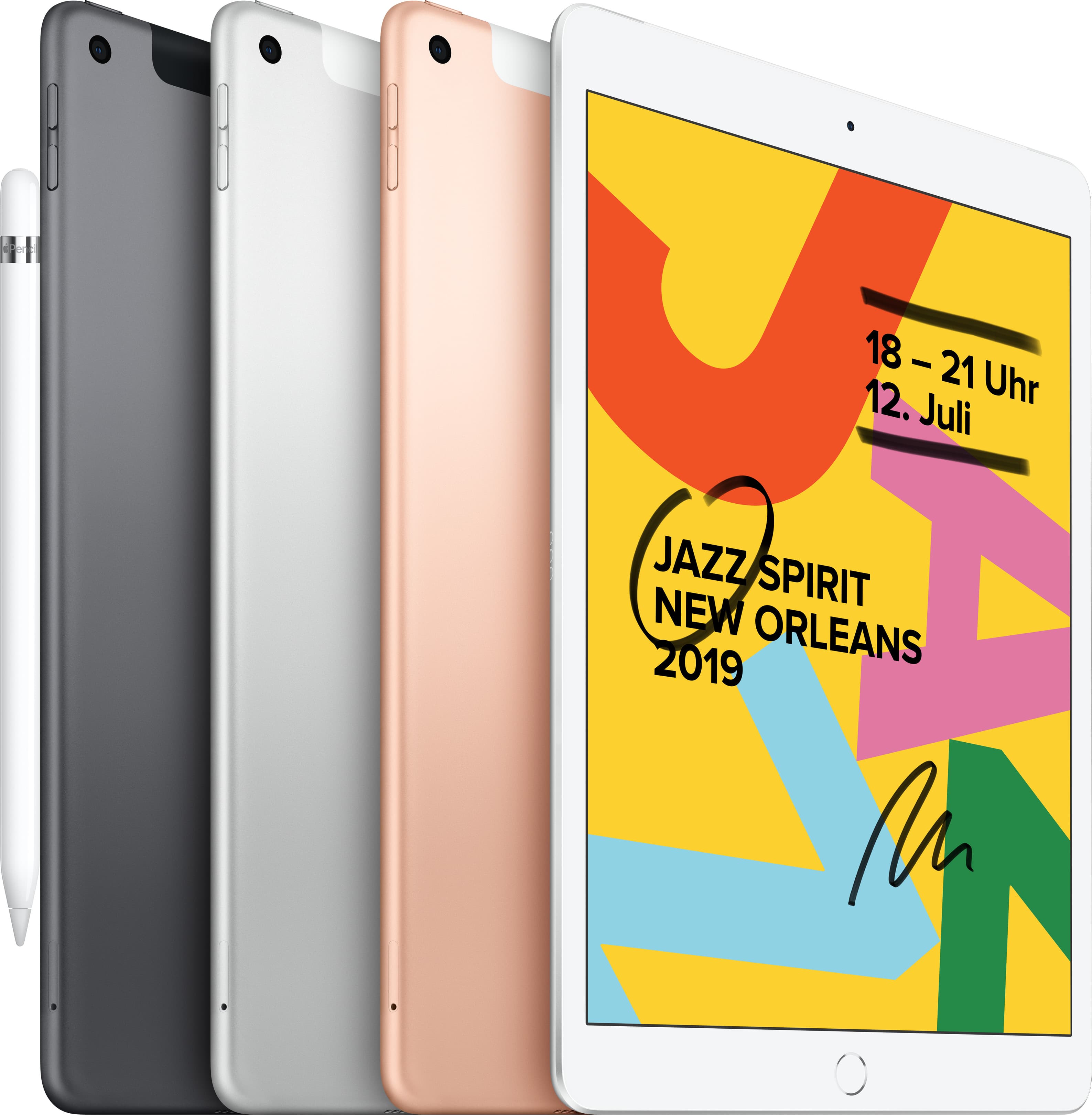 Apple iPad WiFi (2019) 32 GB cinz. sid.