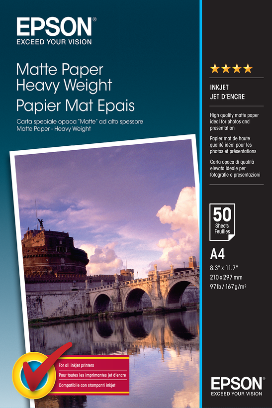 Epson Heavy Weight 210x297mm Fotop. matt