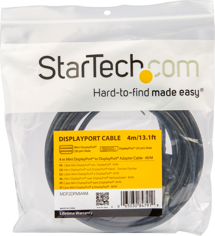 StarTech DisplayPort - Mini-DP Kabel 4 m