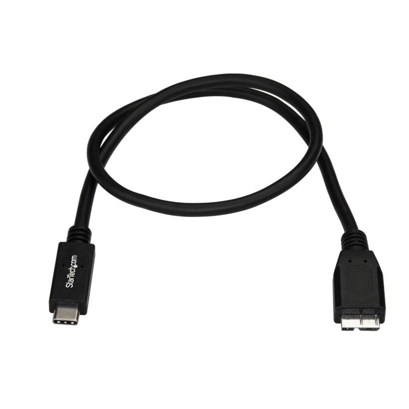 Cable StarTech USB-C - Micro-B 0,5 m