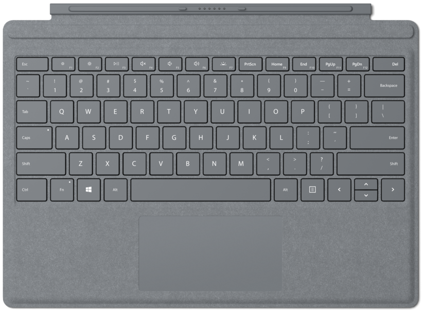 MS Surface Go Type Cover, gris