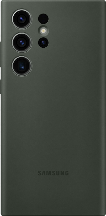 Coque silicone Samsung S23 Ultra, vert