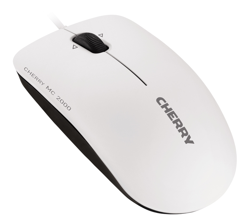 CHERRY MC 2000 Maus weiß/grau