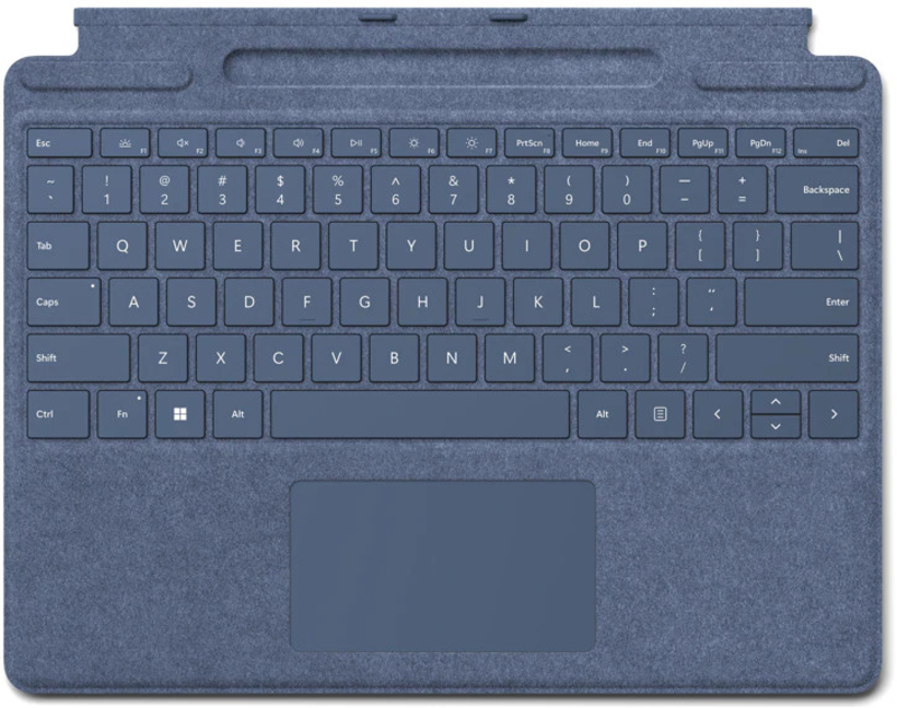MS Surface Pro Sign. Keyboard saphirblau