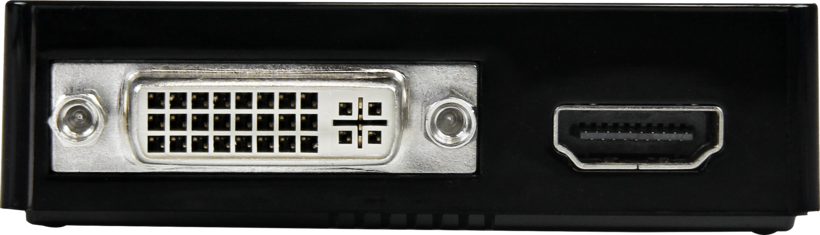 Adapter USB Type-A/m - HDMI+DVI/f