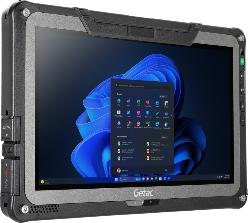 Getac F110 G6 i5 8/256GB BCR Tablet