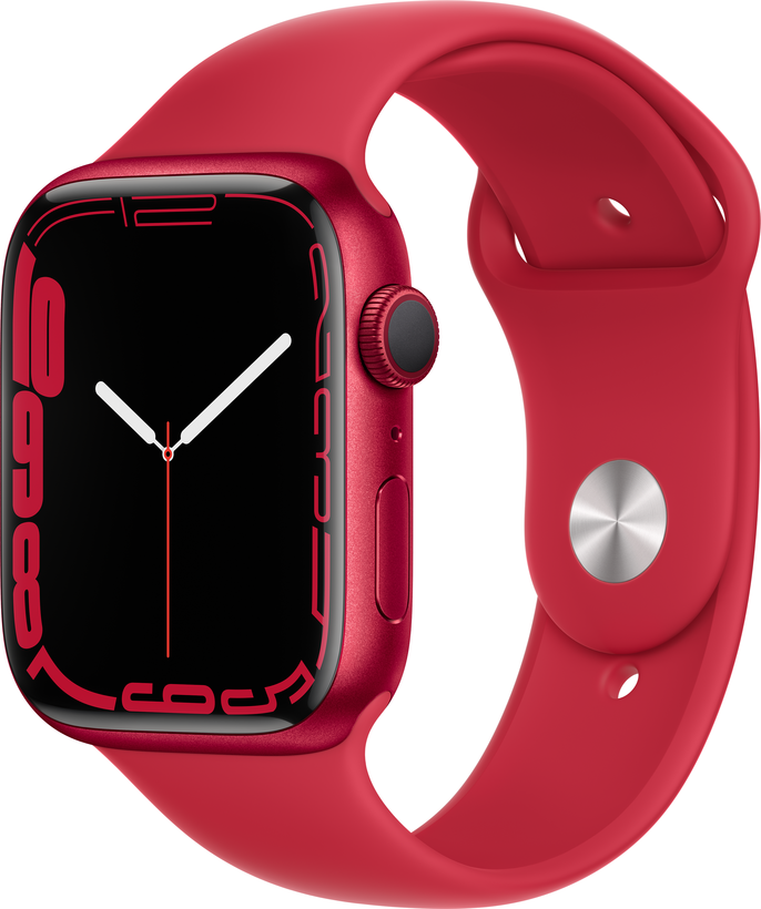 Apple Watch S7 GPS 45 mm alum. RED