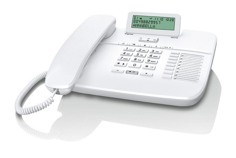 Telefone analógico Gigaset DA710 branco
