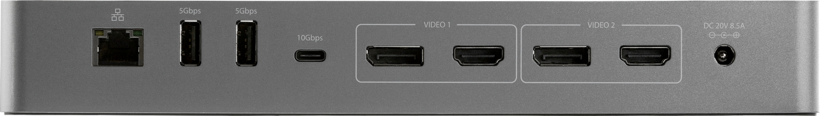 StarTech Thunderbolt3/USB-C - 2xDP dokk.
