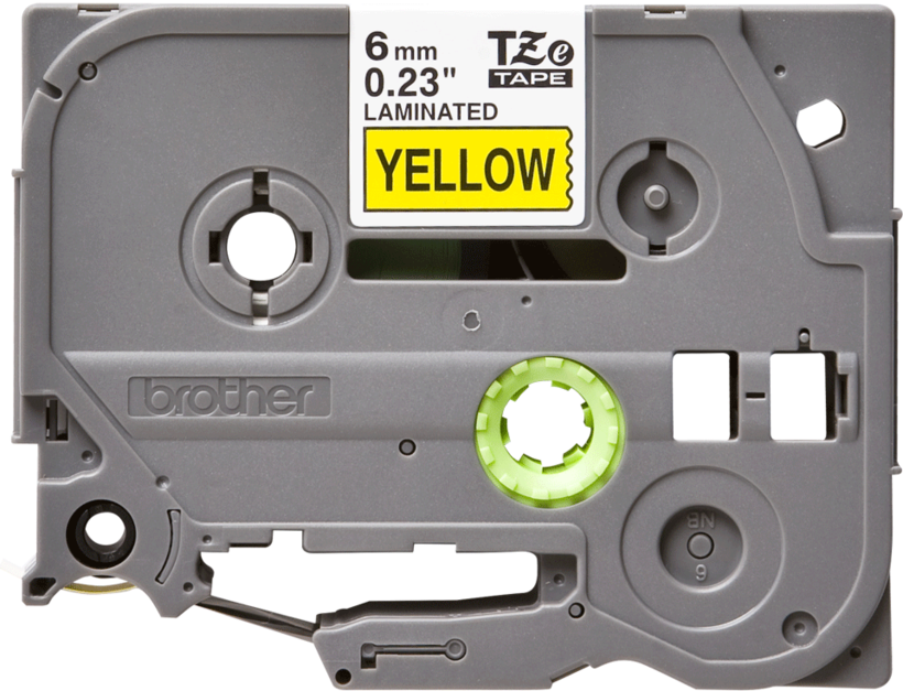 Brother TZe-611 6mmx8m szalag sárga