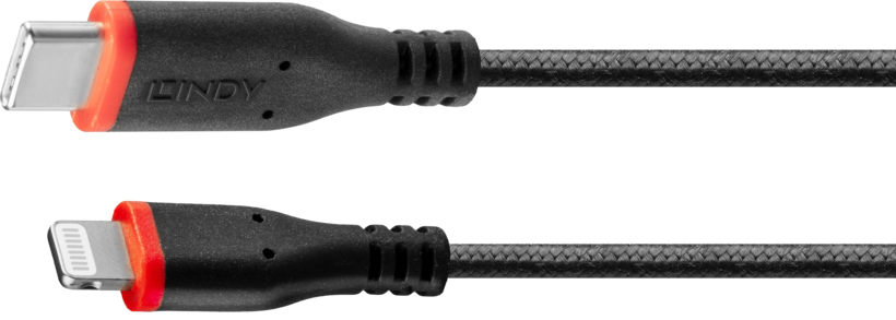 Câble LINDY USB-C - Lightning, 0,5 m