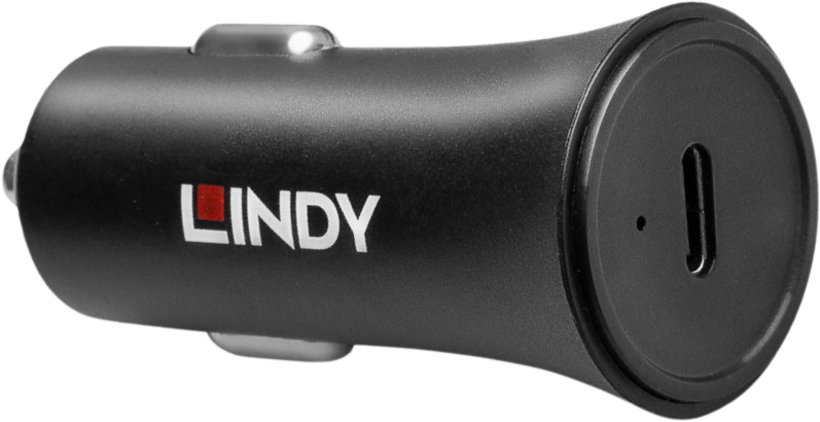 LINDY USB Car Charger 27 Watt schwarz