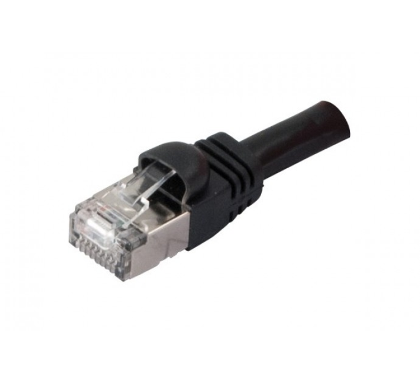 Câble RJ45 VoIP Cat6 S/FTP noir 2m