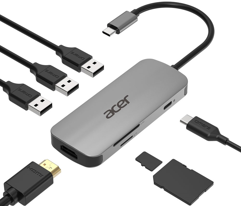 Hub Acer 7v1 USB typ C