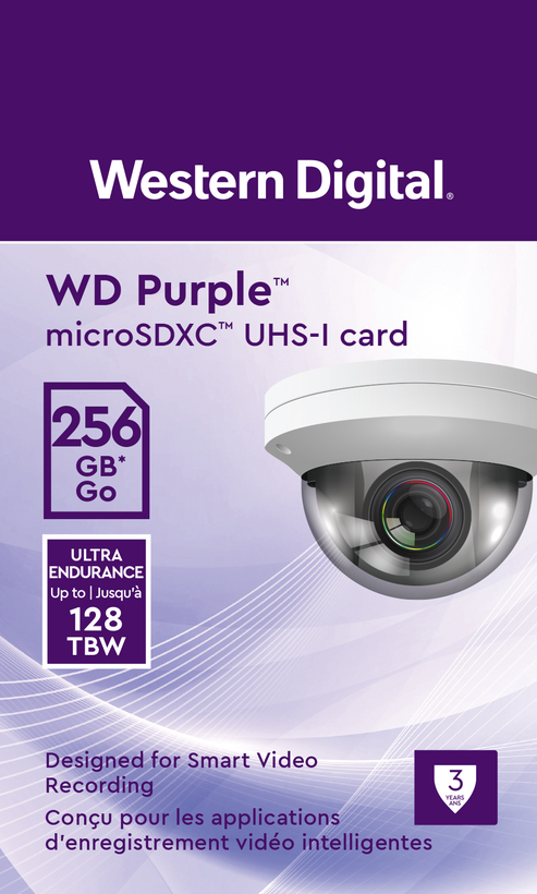 WD Purple SC QD101 256 GB microSDXC