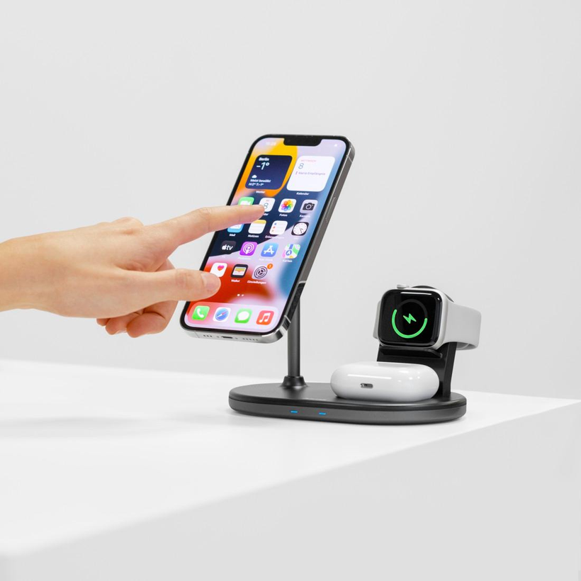 Hama MagCharge Multi 3in1 Charging Stand