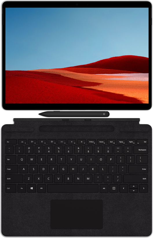MS Surface Pro X SQ1 8Go/128Go LTE, noir